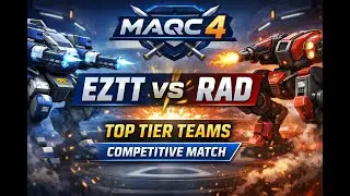 🏆 MAQC 4 Mech Arena : EZTT vs RAD – No Mercy Showdown 😱 #mecharena #mecharenagameplay #EZTT