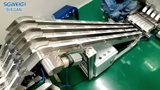 High Accuracy Multi-Channel Slide Check Weigher for Multilane Stick #packing  #machine