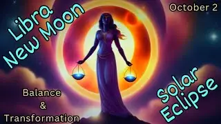 New Moon and Solar Eclipse in Libra: Balance and Transformation