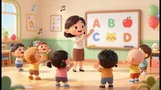 A for apple / abc song / abc rhyme / kiddo verse/ kids educational video