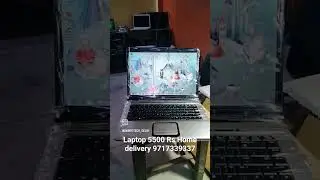 laptop 5500 only home delivery available 9717339337 ph or whatsup.#laptop. #Old laptop. #