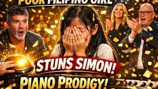 Poor Filipino Girl SHOCKS Simon Cowell With Piano Talent | Golden Buzzer&hellip;