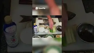 Простой рецепт рыбы, приготовленной из ферментированных черных бобов. Простые ингредиенты. #шеф-п...