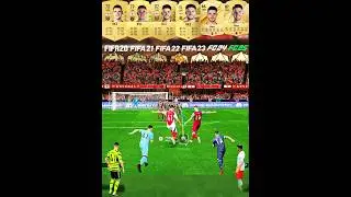 Declan Rice Free Kicks Evolution From FIFA 20 To EA FC 25 #declanrice #freekickgoals #fc25 #fifa20