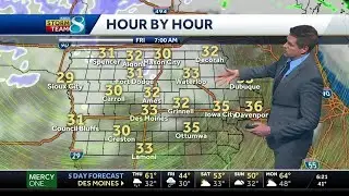 Windy and cold with a chance for a wintry mix