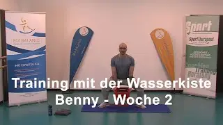 Training mit Wasserkasten - Benny- Woche 2