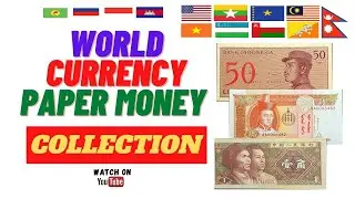 WORLD CURRENCY I PAPER MONEY COLLECTION #rcyindia #papermoneycollection #worldcurrency