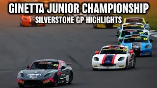 HIGHLIGHTS | 2024 Ginetta Junior Championship | Silverstone GP | All Races