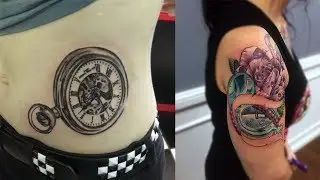 Stunning Antique Pocket Watch Tattoos For Your Next Ink Part 2 - Tattoo Ideas
