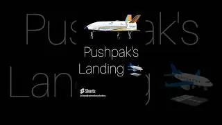 PUSHPAK SPACE CRAFT LANDING #trending#space#viral#isro#pushpak#India#shorts