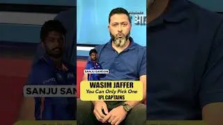 Wasim Jaffer picks between current IPL captains 🧢 #Shorts