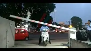 KTI  How To Working of Boom Barrier Gate With loop detector