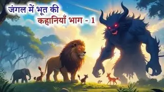 Live video #cartoon video #Ghost story in the woods #jangal mein bhoot kee kahaanee #Liveaicartoon