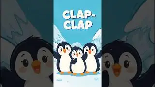 Clap-Clap  Penguins| Animal Name and Sounds #shorts #shortsfeed #animals #shortsviral