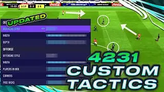 FIFA 21 PRO PLAYER IN DEPTH 4231 СПЕЦИАЛЬНАЯ ТАКТИЧЕСКАЯ ИНСТРУКЦИЯ И ИНСТРУКЦИЯ ДЛЯ ИГРОКОВ | FIFA 21 ULTIMATE TEAM