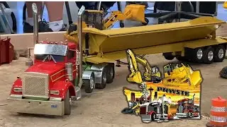 PNWSTE RC Construction Equipment at the 2020 NW Model Hobby Expo