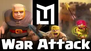TH5 Barch | 3 star attack | Clan Wars | Clash of Clans | Shed v Dazzi
