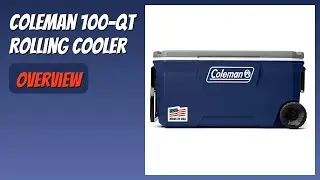 REVIEW (2025): Coleman 100-Qt Rolling Cooler. Features