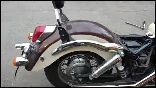 Honda Shadow VT750 ACE exhaust cobra