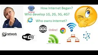 Journey of Internet  [1G,2G,3G,4G Wireless Technology ]