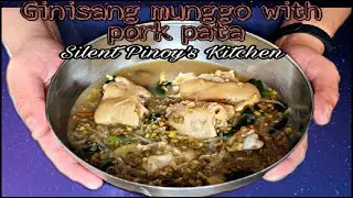 Ginisang munggo with pork pata | filipino food | Pinoy recipe