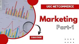MARKETING | PART-1 | UGC NET COMMERCE | Harpreet Kaur