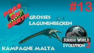 Riesiges Lagunenbecken auf einer Insel vor Malta -  Kampagne Jurassic World Evolution 3 deutsch #13