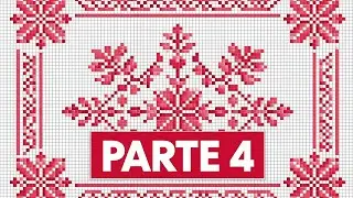 Bordado em Ponto Cruz na Talagar&ccedil;a &ndash; Parte 4 | Continuando a Capa de Almofada em Barbante!