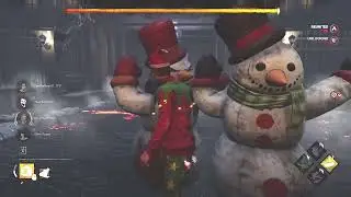 Stealth Snowman - Bone Chill Event - Dead by Daylight - funny moments