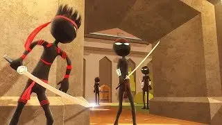 Stickman Shadow Hero Ninja (by Toucan Games 3D) Android Gameplay [HD]