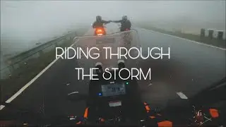 Dancing Through the Storm | Random Bike Ride in Heavy Rain, Hailstorm & Fog