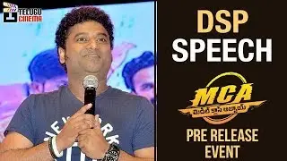 DSP Speech | MCA Movie Pre Release Event | Nani | Sai Pallavi | DSP | #MCA | Telugu Cinema