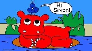 It's A Jungle Out There! | ⏮ It's Backwards Day! ⏮ | Hippo Works Cartoons