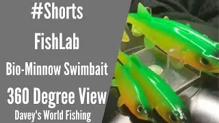 FishLab Bio-Minnow Swimbait Family | 360 Degree View | #Shorts