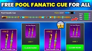 Free Pool Fanatic Cue Unlock Trick 😎