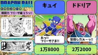 ドラゴンボール 戦闘力 フリーザ編 とうっ!! #BGMerかけっこ大会 #ドラゴンボール #dragonball