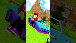 Maizen: Whose Car is better Mikey vs JJ vs Herobrine #minecraft #maizen #animation #mikey #jj #viral