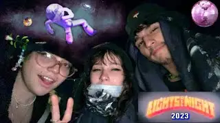 going to Lights All Night! (vlog)