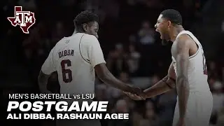 LSU Postgame: Ali Dibba, Rashaun Agee
