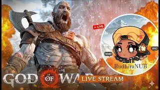 Lets Unleash The God Of War | God Of War Part 1 | RudhiraNUB live 🔴