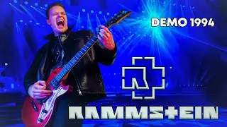 Rammstein - Schwarzes Glas (Demo 1994, Full Version) Guitar Cover + solo