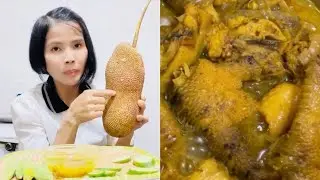 |162| L&acirc;u lắm rồi mới nấu lại m&oacute;n g&agrave; kho nghệ , Mời đại gia đ&igrave;nh c&ugrave;ng m&igrave;nh Ăn cơm Với g&agrave; kho