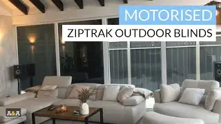 Motorised Outdoor Blinds Perth | Ziptrak | A&A Perth