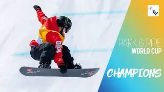 Kokomo MURASE & Mons ROISLAND | 2021/22 PARK & PIPE World Cup CHAMPIONS | FIS Snowboard