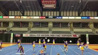 Bellevue West Cheer - Nebraska State HS Cheer/Dance Championships - Traditional Routine