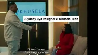 INIMBA// 07 August 2025// uSydney uya Resigner  e-Khusela Tech 😲😲