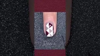 1 Minute Nail Art #71| 🤩 Creative Winter Nail Design 🤩 #shorts #dansnails