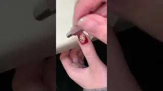 2026 CNY Red Gradient French Cat Eye Nails ✨ Cozy Autumn Winter Vibe
