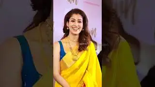 Nayanthara in her saree outfit 🤍🤎 #nayanthara #actress #saree #trending