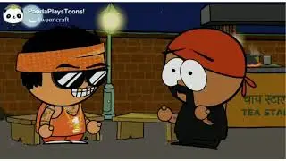 If your parents say not to talk to strangers...how do you make friends | PANDA PLAYS TOONS